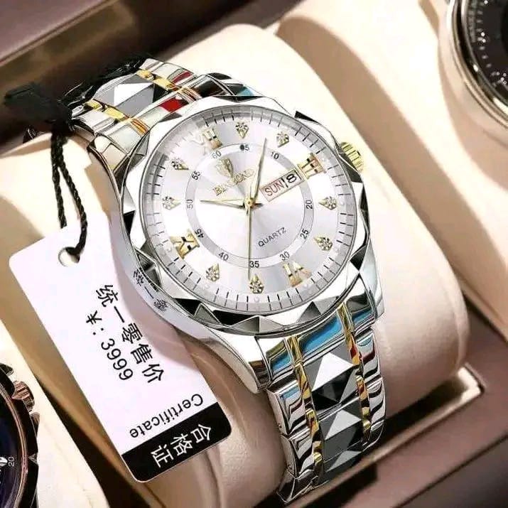 BINBOND AA+ Grade Double Stainless Steel Watch